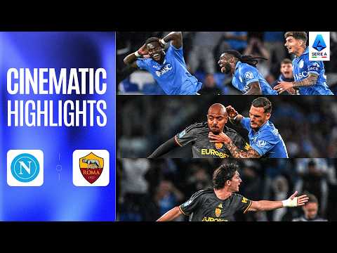 THRILLER DRAW AT THE MARADONA 🫨 | NAPOLI-ROMA CINEMATIC HIGHLIGHTS | Serie A 2026/27