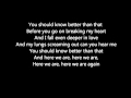 You Should Know Better-Andy Grammer 