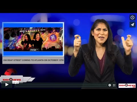 Sign1News 9.25.18 - News for the deaf community powered by CNN in American Sign Language (ASL).