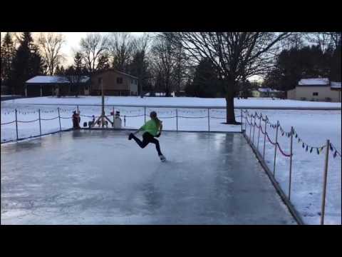 Figure Skating Axel Progress