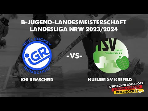 IGR Remscheid -vs- Hülser SV Krefeld - Landesmeisterschaft/Landesliga NRW B-Jugend