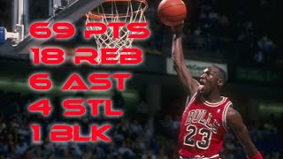 Download lagu Michael Jordan 69 points Bulls vs Cavs FULL GAME 1990 HD mp3