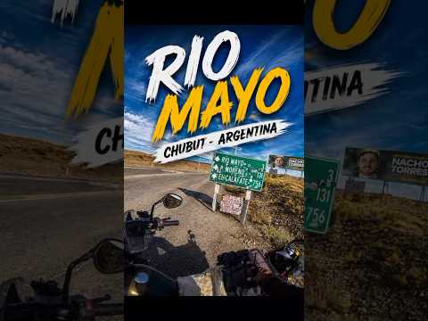 Após lutar todo o dia contra o vento na ruta 40, cheguei na cidade de Rio Mayo.