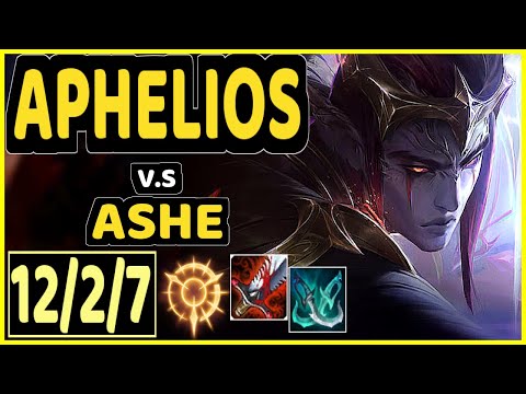 KLAUS (APHELIOS) vs ASHE - 12/2/7 KDA BOTTOM ADC CHALLENGER GAMEPLAY - BR