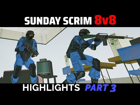 Rogue Spear Multiplayer - 8v8 Scrim Highlights (Part 3) [2022-02-06]