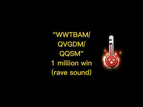 Who Wants To Be a Millionaire? 1 million win (rave sound)