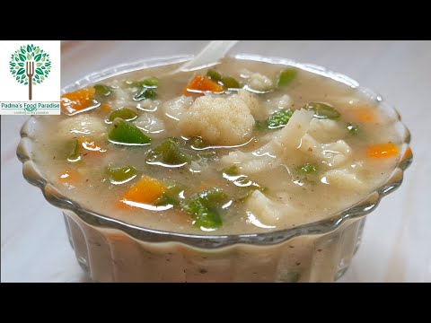Cauliflower soup recipe for weight loss | cauliflower soup recipe without cream