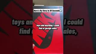 HOW I STARTED RESELLING SNEAKERS FULL TIME!! *My Story in 20 Seconds* #shorts