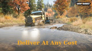 🚛 SnowRunner | Delivery At Any Cost Mission | Washington Region | ZikZ 605R in Action!
