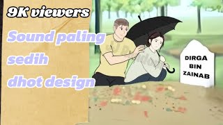 Download lagu Backsound paling sedih di animasi dhot design | No copyright mp3