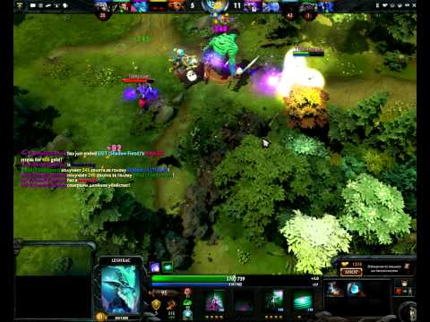 Dota 2 ultra-kill -4 Leshrac (Na'Vi.Dendi)