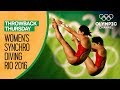 Women S Synchronised Diving 10m Platform Rio Replays Throwback Thursday