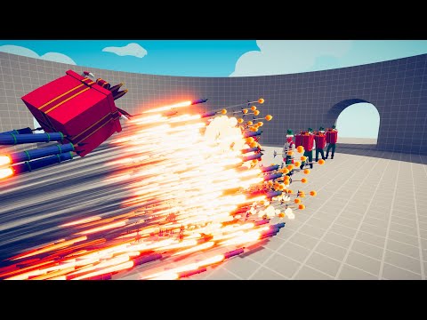 SQUAD PRESENT ELF vs EVERY GOD | TABS - Totally Accurate Battle Simulator