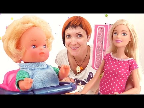Маша Капуки и Алиса: ухаживаем за детьми куклы Барби