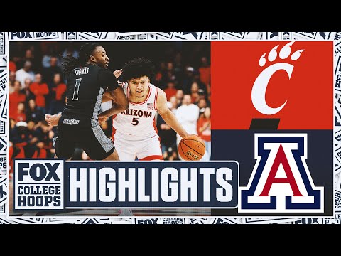Cincinnati Bearcats vs. No. 1 Arizona Wildcats Highlights 🏀 FOX College Hoops