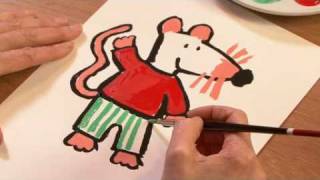 Maisy's Funfair kniha pro děti v angličtině s pohyblivými obrázky