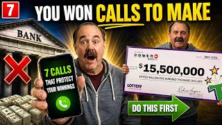 The First 7 Calls Every SMART Lottery Winner Makes (Before the Bank, Before the Lawyer)