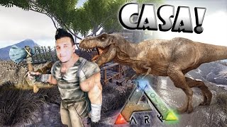 Fazendo uma Casa - Ark Survival Evolved Multiplayer