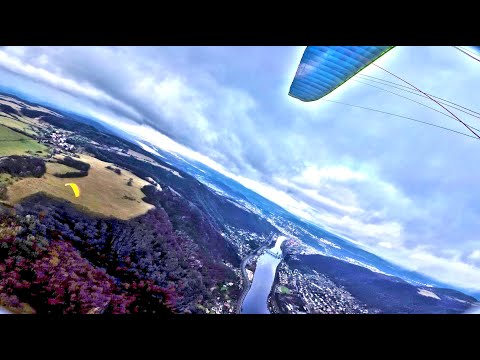 Čerťák winter PARAGLIDING 27.12.2019 in 4K