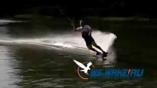 preview picture of video 'Wakeboarding для кайтеров. Kite-wake bar'