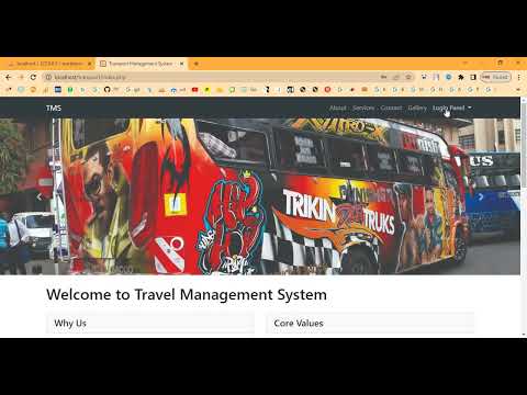 Transport Management System in PHP Application Projects