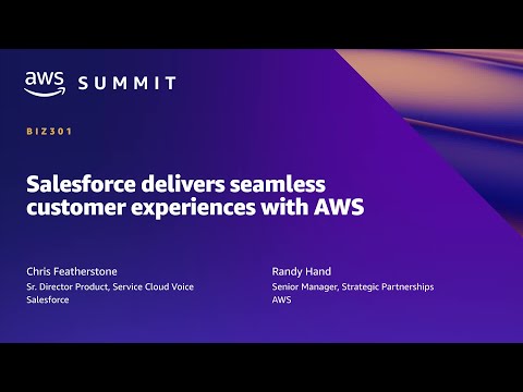 AWS Summit SF 2022 - Salesforce delivers seamless customer experiences with AWS (BIZ301)