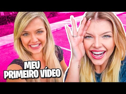 REACTING TO MY FIRST VIDEO *youtuber tips*