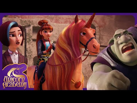 Will the Sapphires beat the Ogres? | Unicorn Academy | Cartoons for Kids