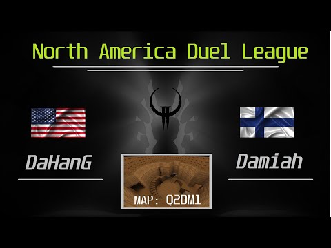 QUAKE II | North America Duel League | DaHanG vs Damiah - Map Q2DM1 (The Edge)
