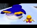 Super Mario 64 DS 100 Walkthrough Course 4 Cool Cool Mountain