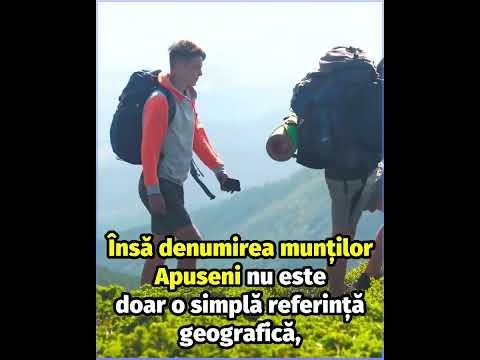 De ce se numesc Munții Apuseni așa Descoperă originea lor #Travel #ApuseniMystery