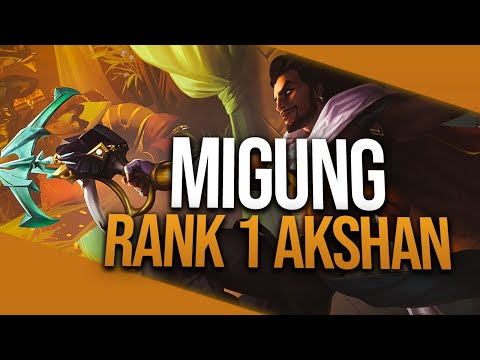 Migung "RANK #1 AKSHAN" Montage | League of Legends