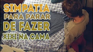 Simpatia para parar de fazer xixi na cama