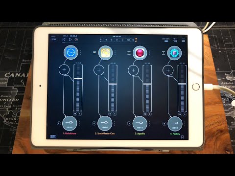 Refraktions App - How To Make Beautiful Self-Generating Music - iPad Tutorial