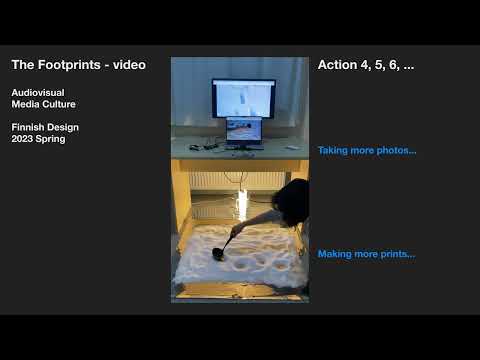 Finnish design - audiovisual media culture - the Footprint video