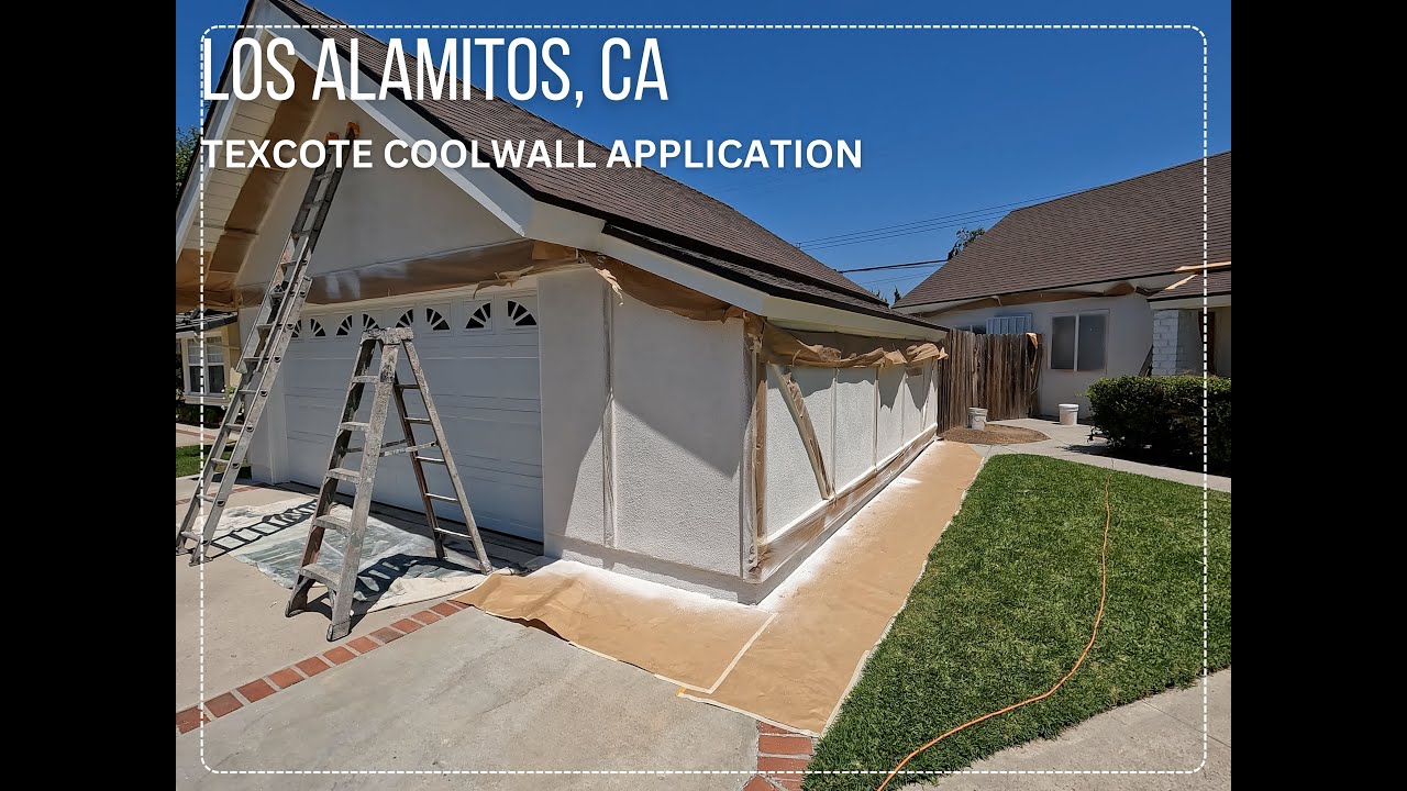 Tex-Cote COOLWALL Application in Los Alamitos, CA
