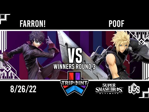 Tripoint Smash 157  -  Winners Round 3  -  Farron!(Joker) Vs. poof(Cloud)