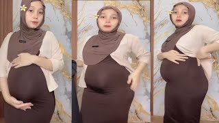Download lagu Pregnant women selling work uniforms in hijab are addictive #vlonghijaber mp3
