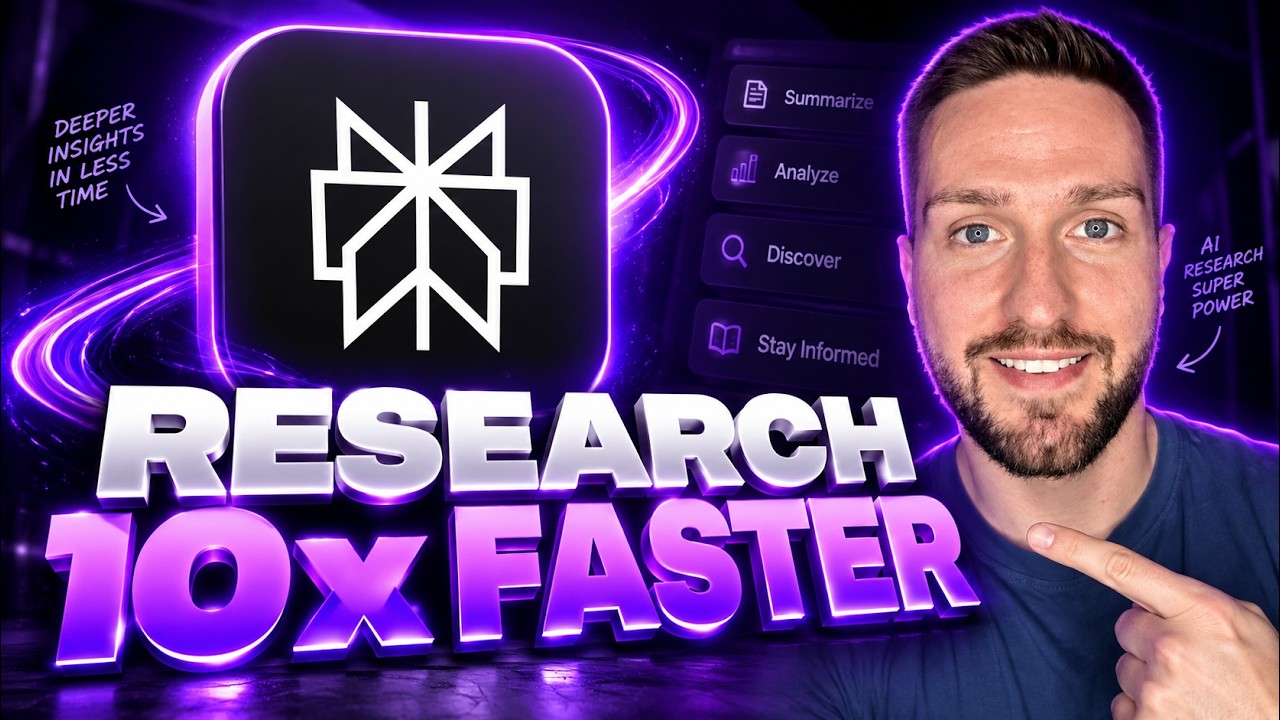 Perplexity AI Tutorial: How to Research 10x Faster in 2026 video thumbnail