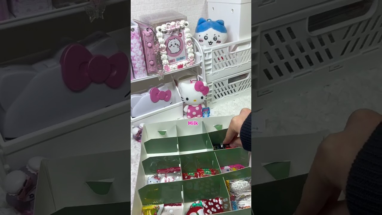 【アドベントカレンダー作り🎁 ‪】お友達喜んでくれて良かったです！#梱包 #ピンク系統#クリスマス#アドベントカレンダー#short#ばずれ