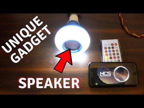 LED Bulb With Bluetooth Speaker