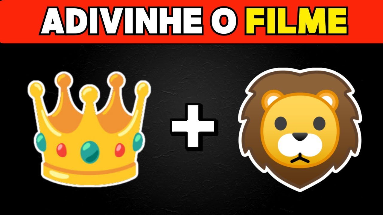 ADIVINHE O FILME PELOS EMOJIS | Teste seus conhecimentos sobre filmes com emojis