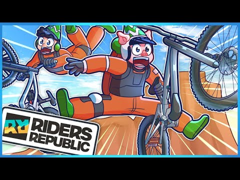 Insane BMX streme spoats in Riders Republic...