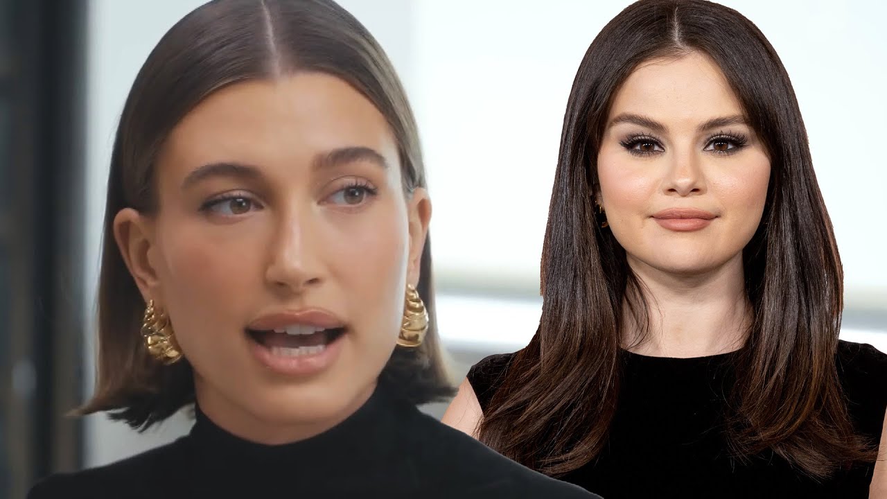 Hailey Bieber Reacts to Being 'Pitted Against' Selena Gomez