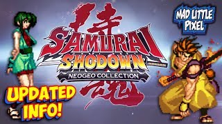 Samurai Shodown Neo Geo Collection Update! Coming To Xbox One, Free PC Version & More!