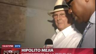 Hipólito Mejía dice es pelota caliente soborno a militares en compra Super Tucano