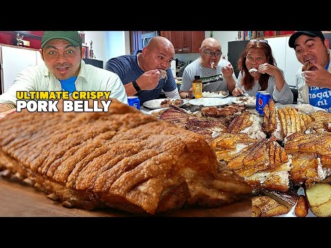 ULTIMATE PORK BELLY!! How to Make CRISPY ROAST PORK BELLY!