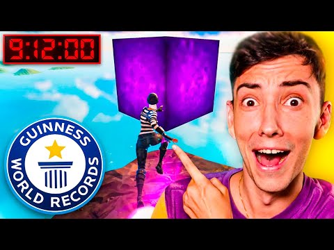 REACTING to ONLY UP'S WORLD RECORD in Fortnite