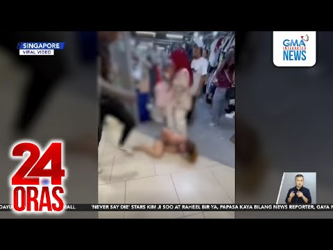 Babaeng OFW, ilang beses na sinipa ng banyagang lalaki habang nasa mall | 24 Oras