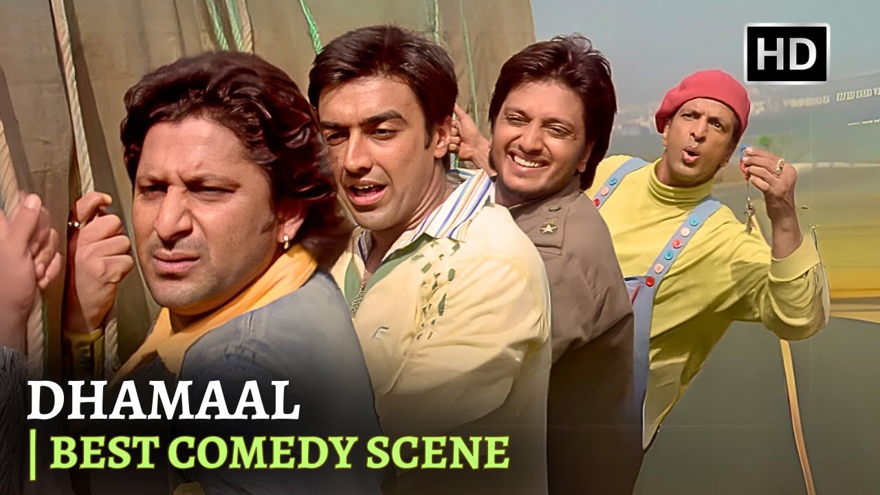 Dhamaal Comedy Scene - Arshad Warsi, Jaaved Jaffrey, Riteish Deshmukh - Most Funny Scene (HD)